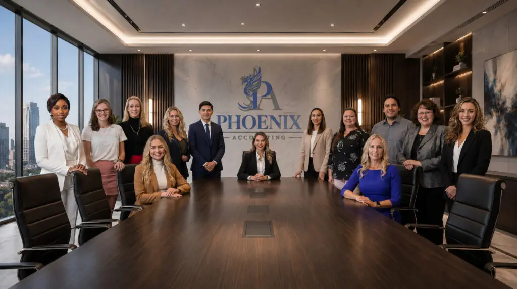 phoenixaccounting group photo